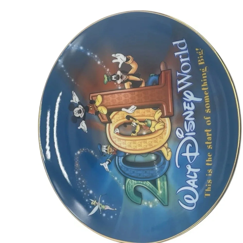 Walt Disney World 2001 Collector Plate This Is the Start of Something Big!